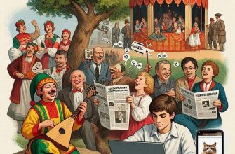 От скоморохов до мемасиков: Путешествие русского анекдота сквозь века и технологии